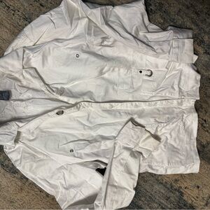 Men's White Utility Jacket